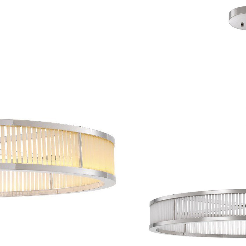 Люстра Eichholtz Chandelier Thibaud L Nickel