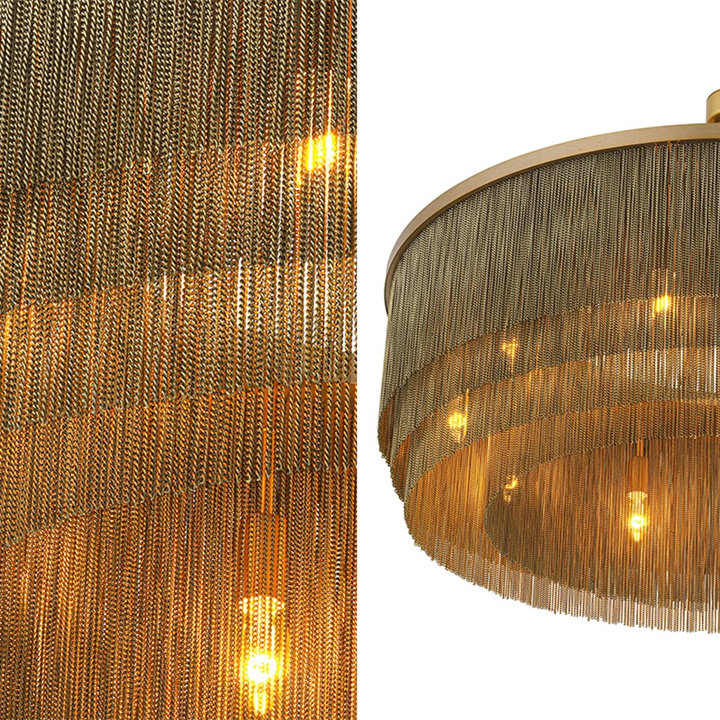 Люстра Eichholtz Chandelier Tissot L Brass