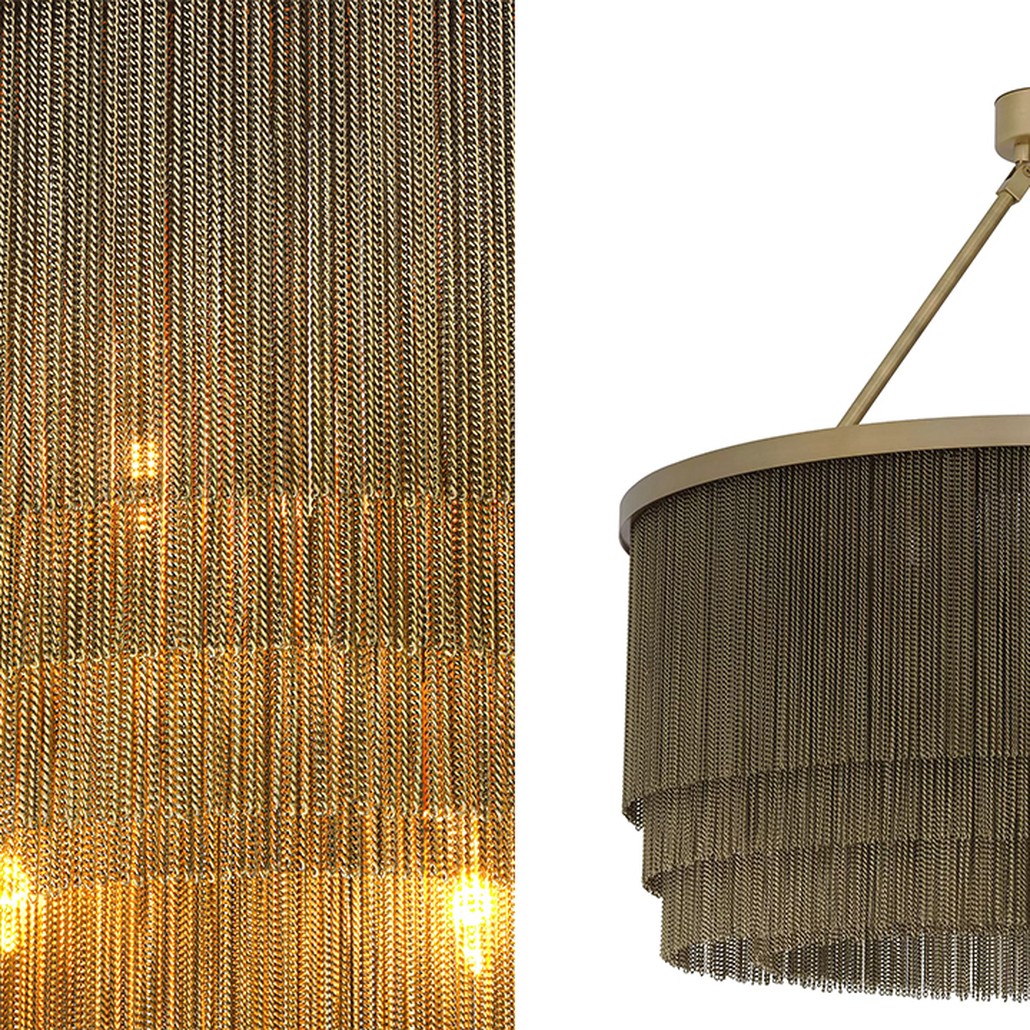 Люстра Eichholtz Chandelier Tissot S Brass