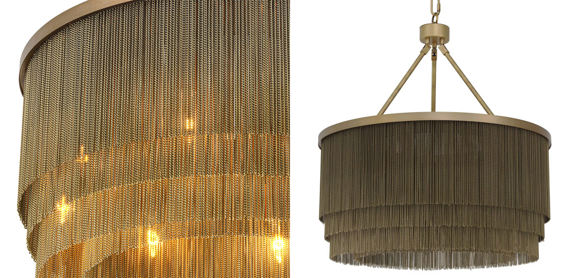 Люстра Eichholtz Chandelier Tissot S Brass