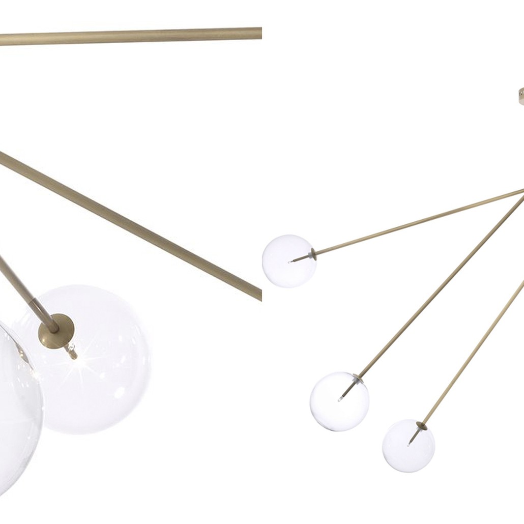 Люстра Eichholtz Chandelier Topaz Brass