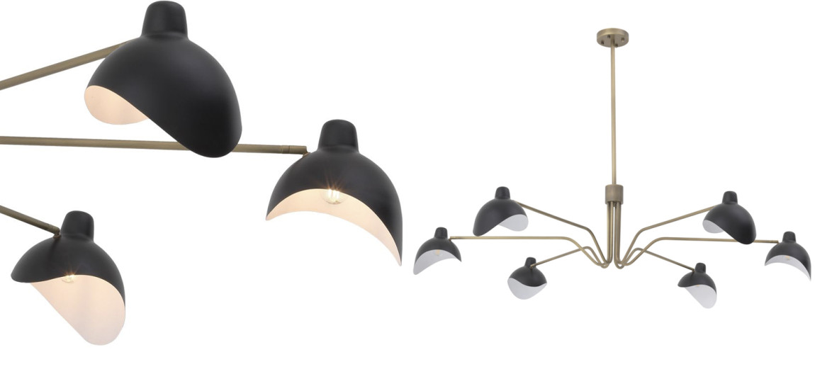 Люстра Eichholtz Chandelier Tyler brass
