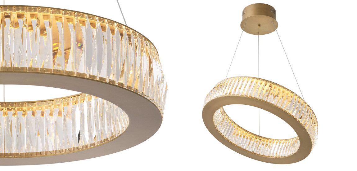 Люстра Eichholtz Chandelier Vancouver S Brass