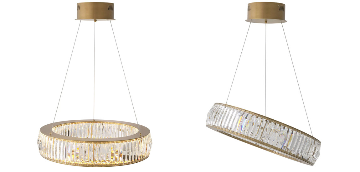 Люстра Eichholtz Chandelier Vancouver S Brass