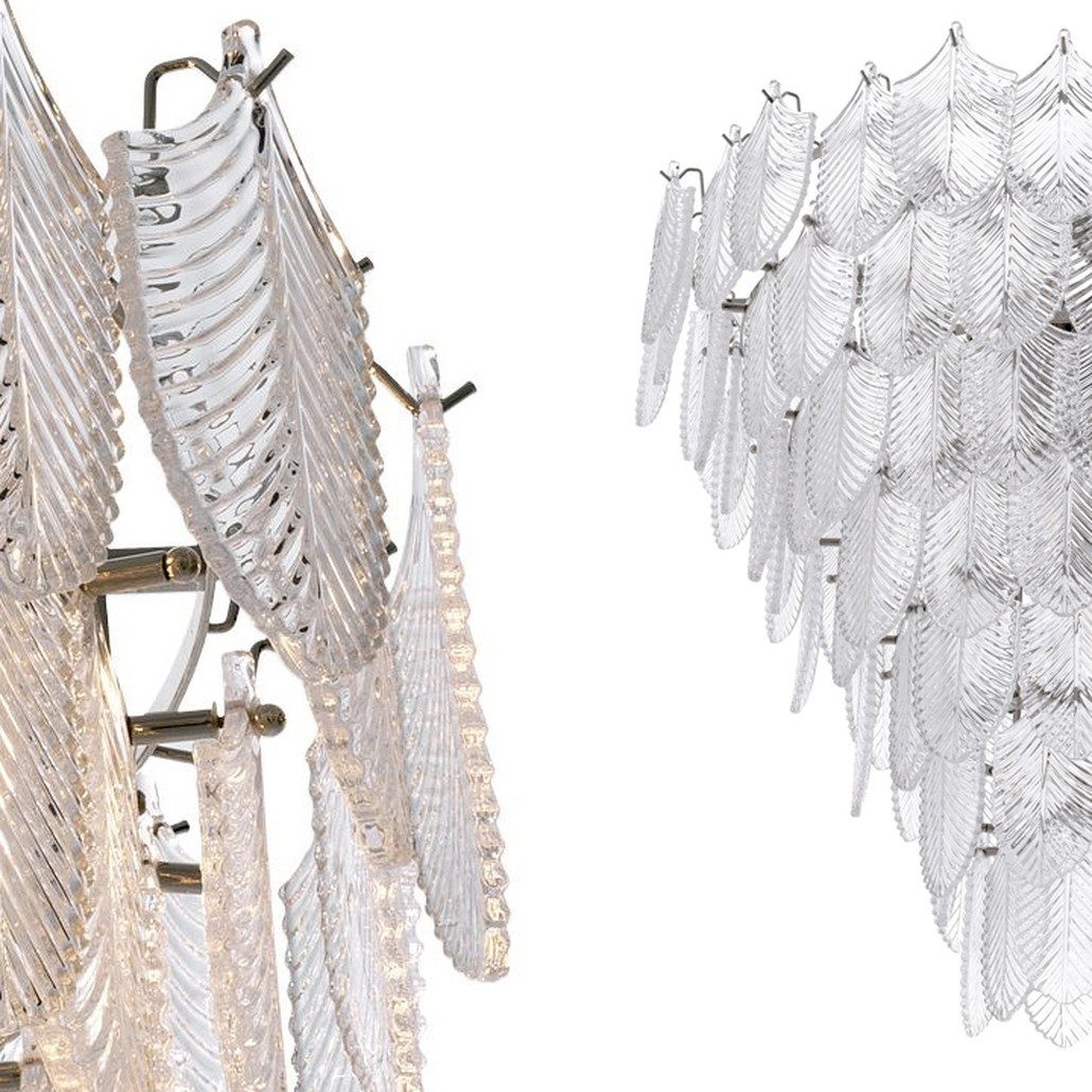 Люстра Eichholtz Chandelier Verbier L clear
