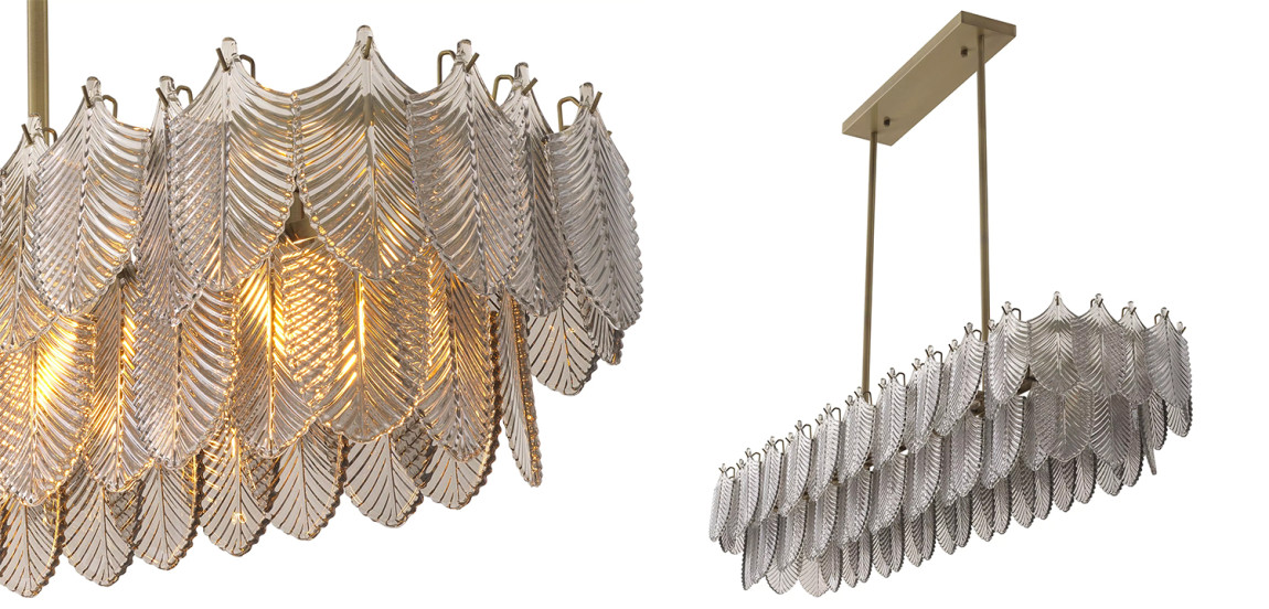 Люстра Eichholtz Chandelier Verbier Rectangular