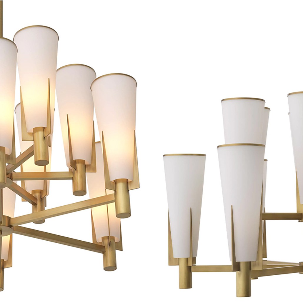 Люстра Eichholtz Dino Chandelier Double