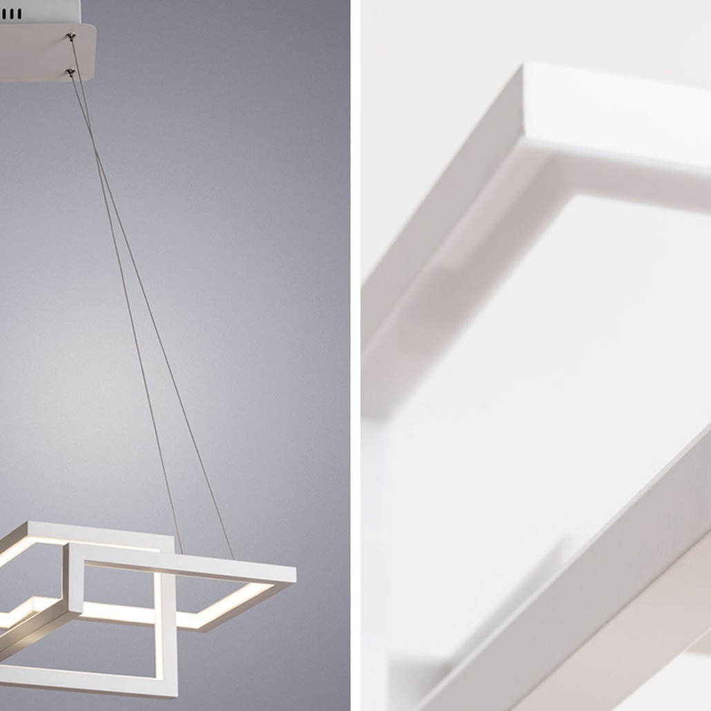 Люстра Esther Geometric White Chandelier I