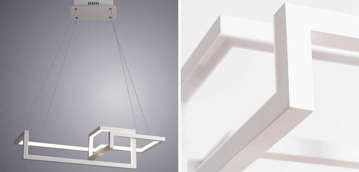 Люстра Esther Geometric White Chandelier I