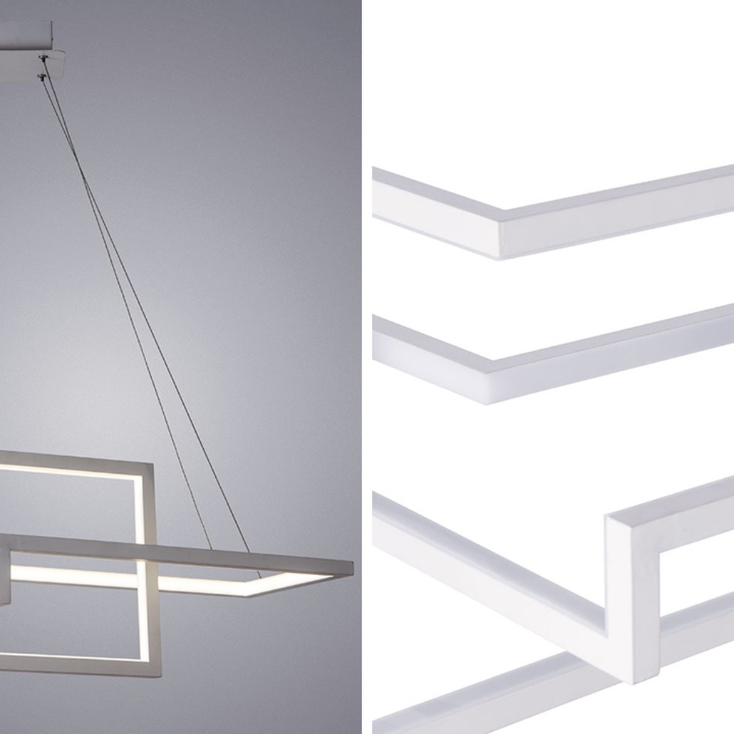 Люстра Esther Geometric White Chandelier II