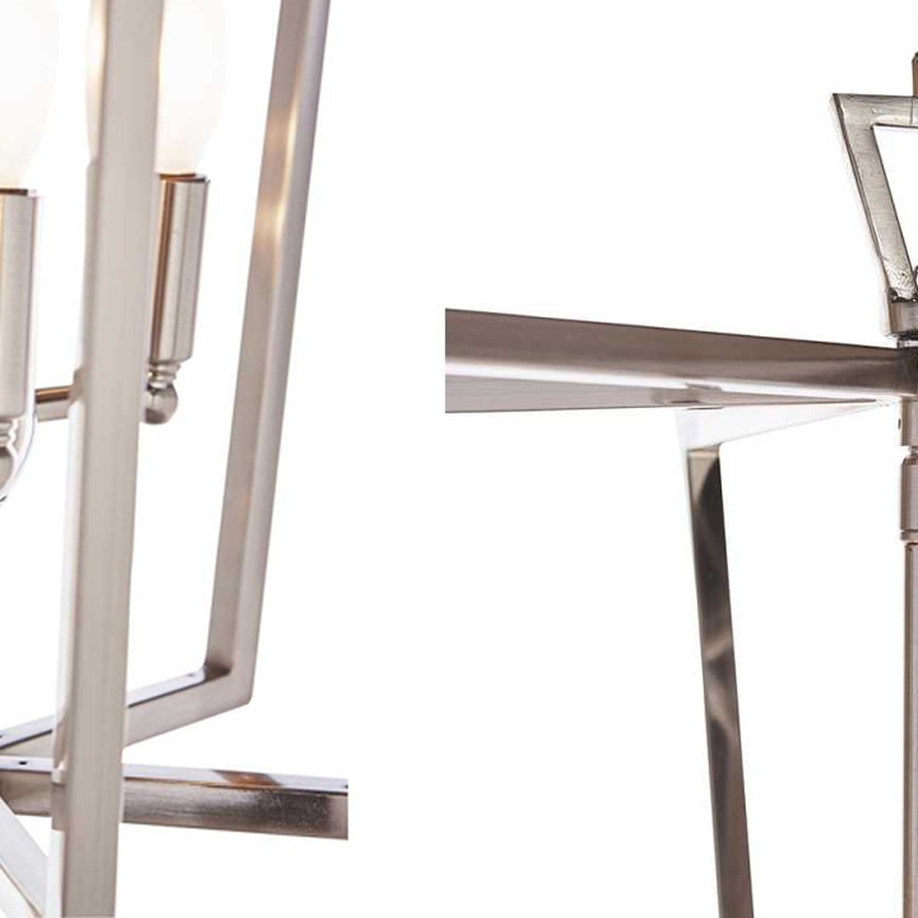 Люстра Fabiole Chrome Cage Chandelier