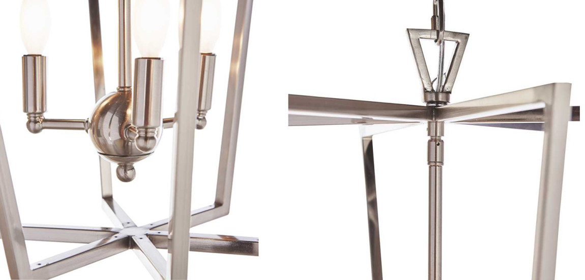 Люстра Fabiole Chrome Cage Chandelier