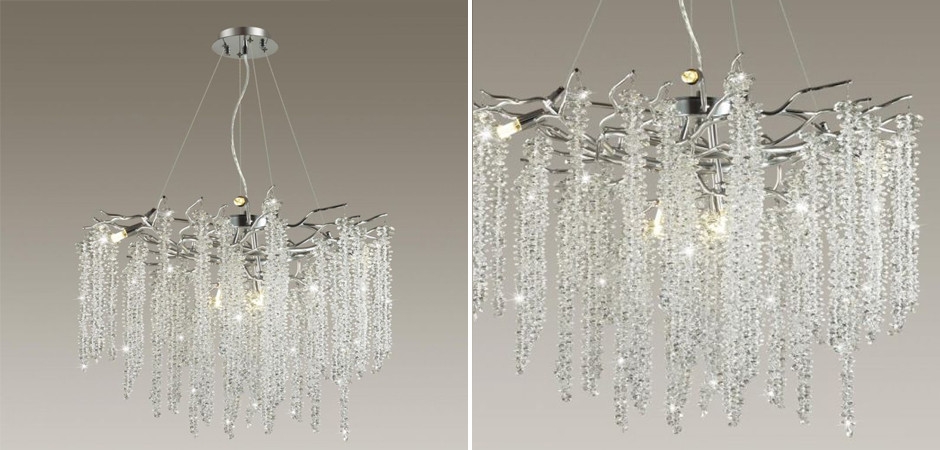 Люстра Fairy Tree Silver на 8 ламп