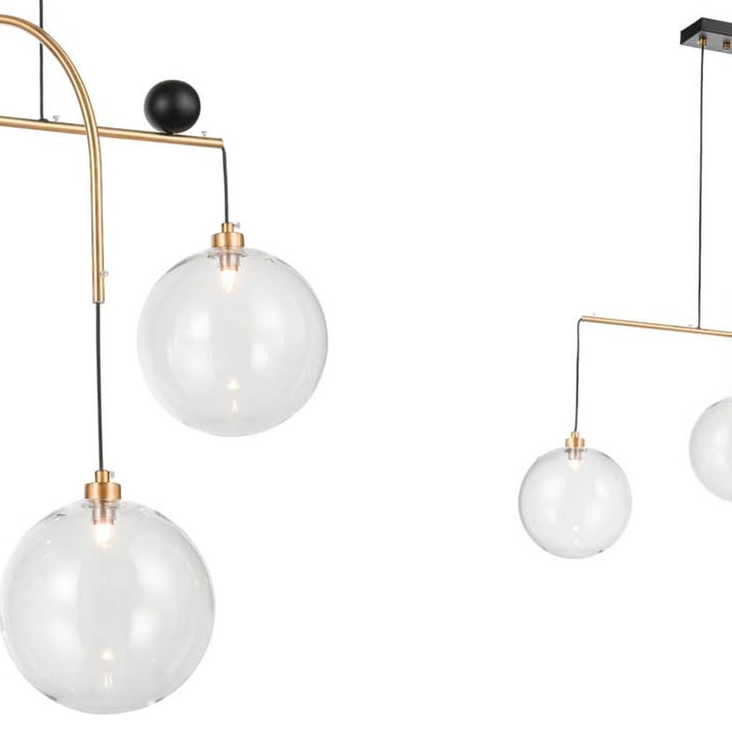 Люстра Five Hanging Balls Chandelier
