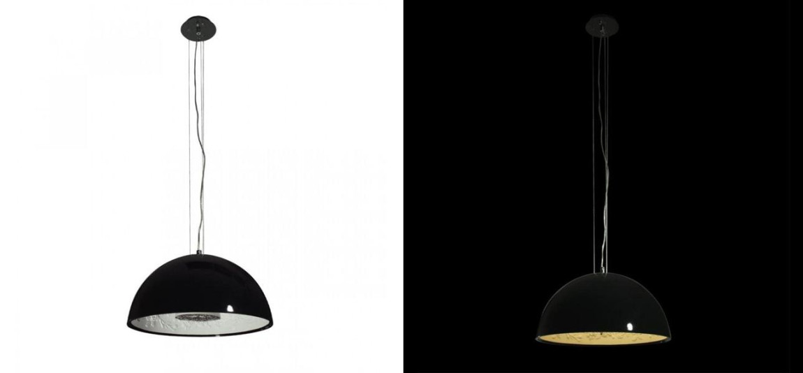 Люстра FLOS Skygarden Lamp Black 40 cm