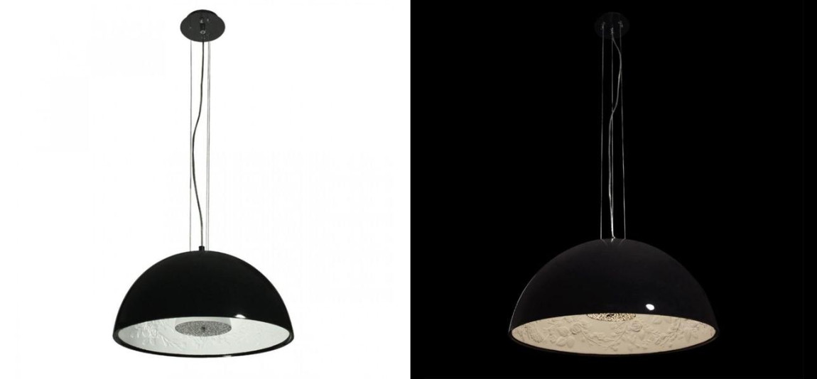 Люстра FLOS Skygarden Lamp Black 60 cm