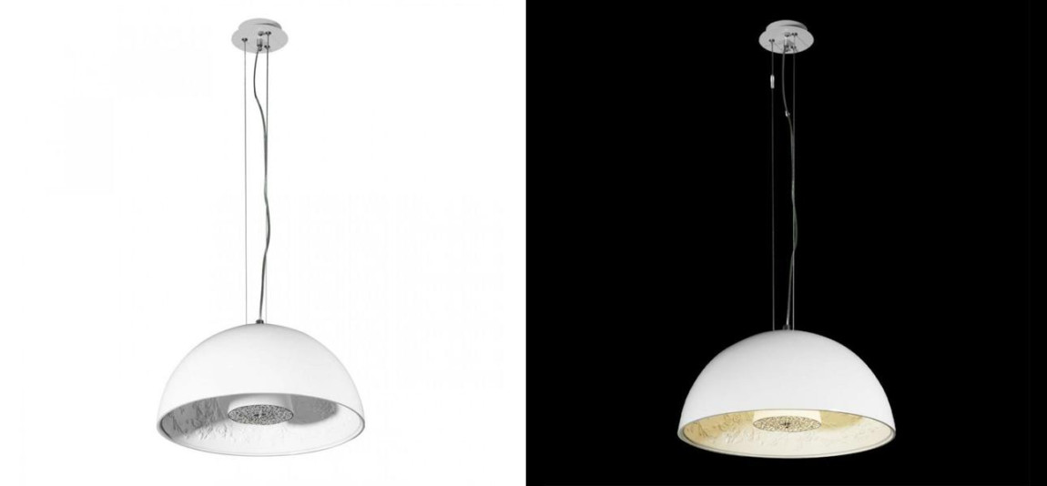 Люстра FLOS Skygarden Lamp White 40 cm