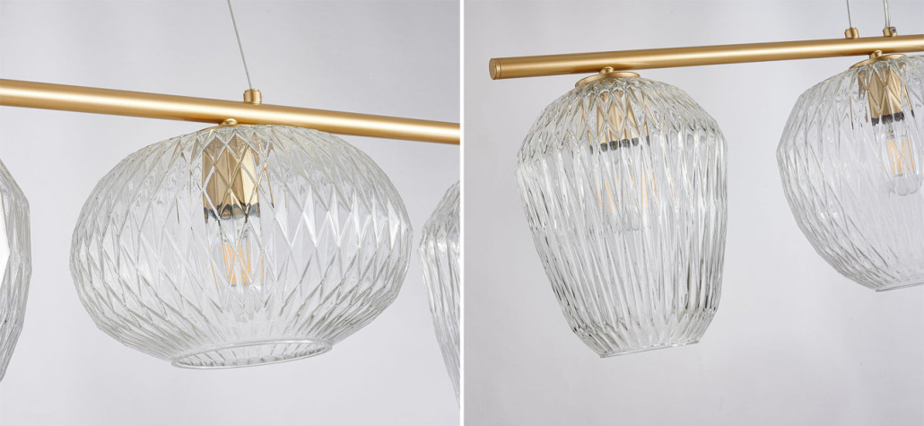 Люстра Foscarini c Прозрачными Плафонами