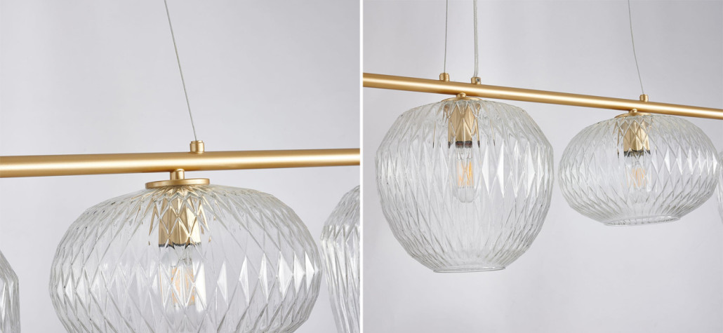 Люстра Foscarini c Прозрачными Плафонами