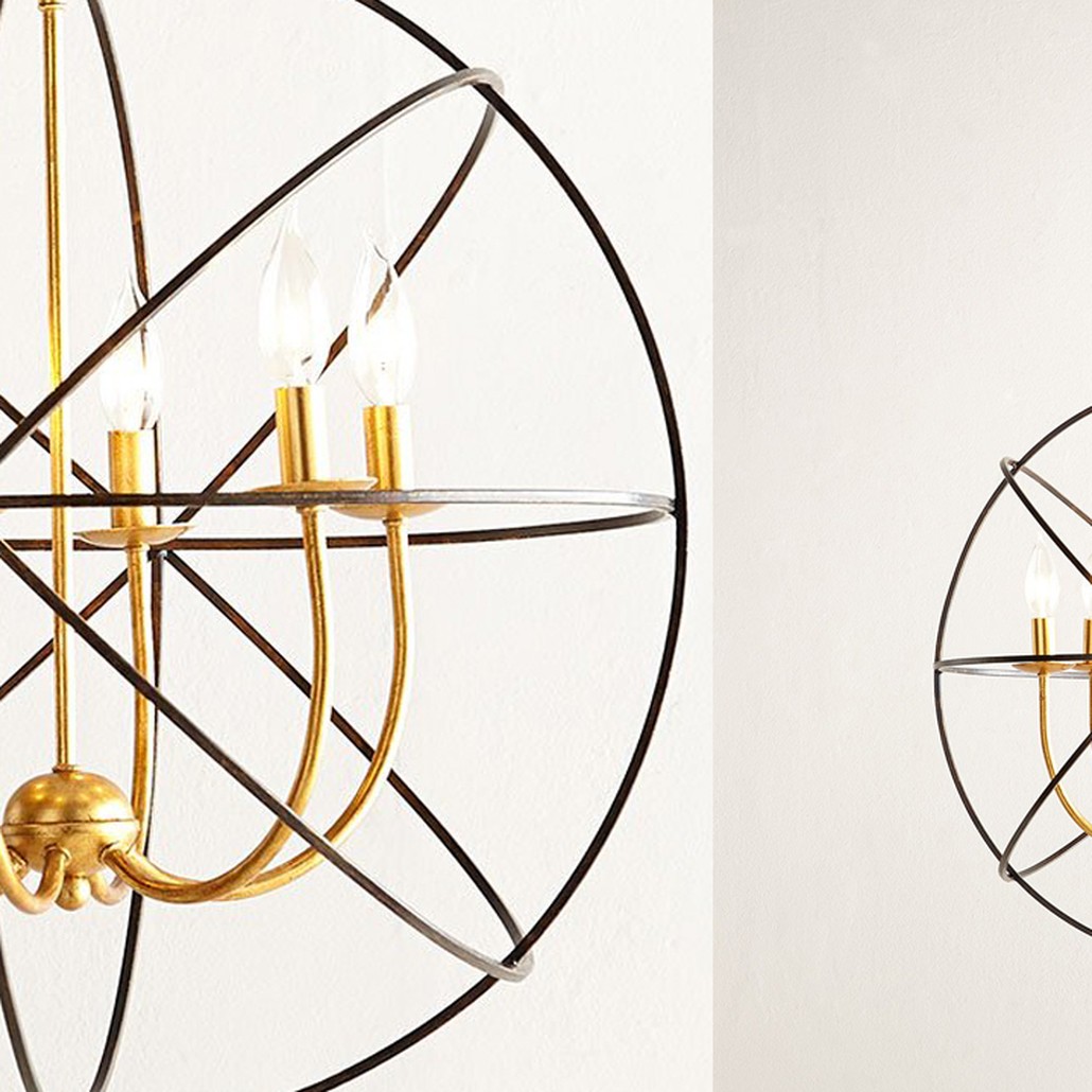 Люстра Foucault's Orb Crystal Chandelier 56