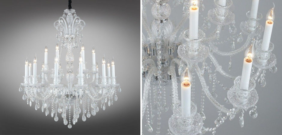 Люстра Fragile с Хрусталем