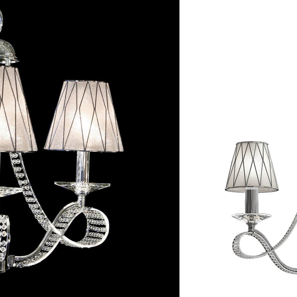 Люстра Franseza Chandelier chrome 52