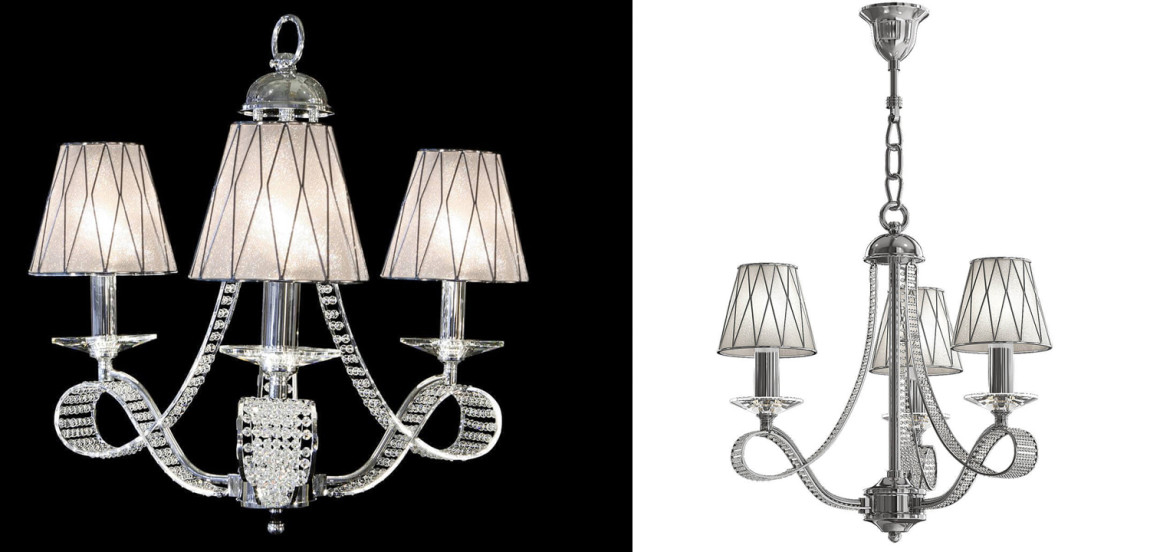 Люстра Franseza Chandelier chrome 52