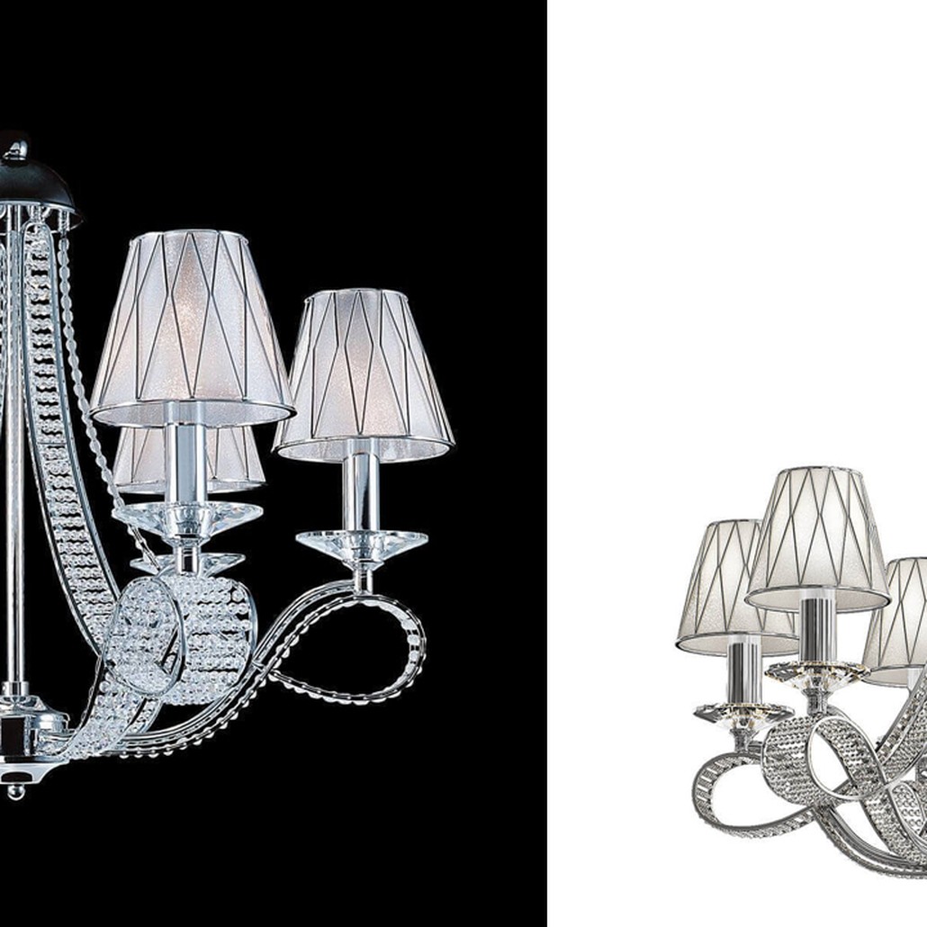 Люстра Franseza Chandelier chrome 67