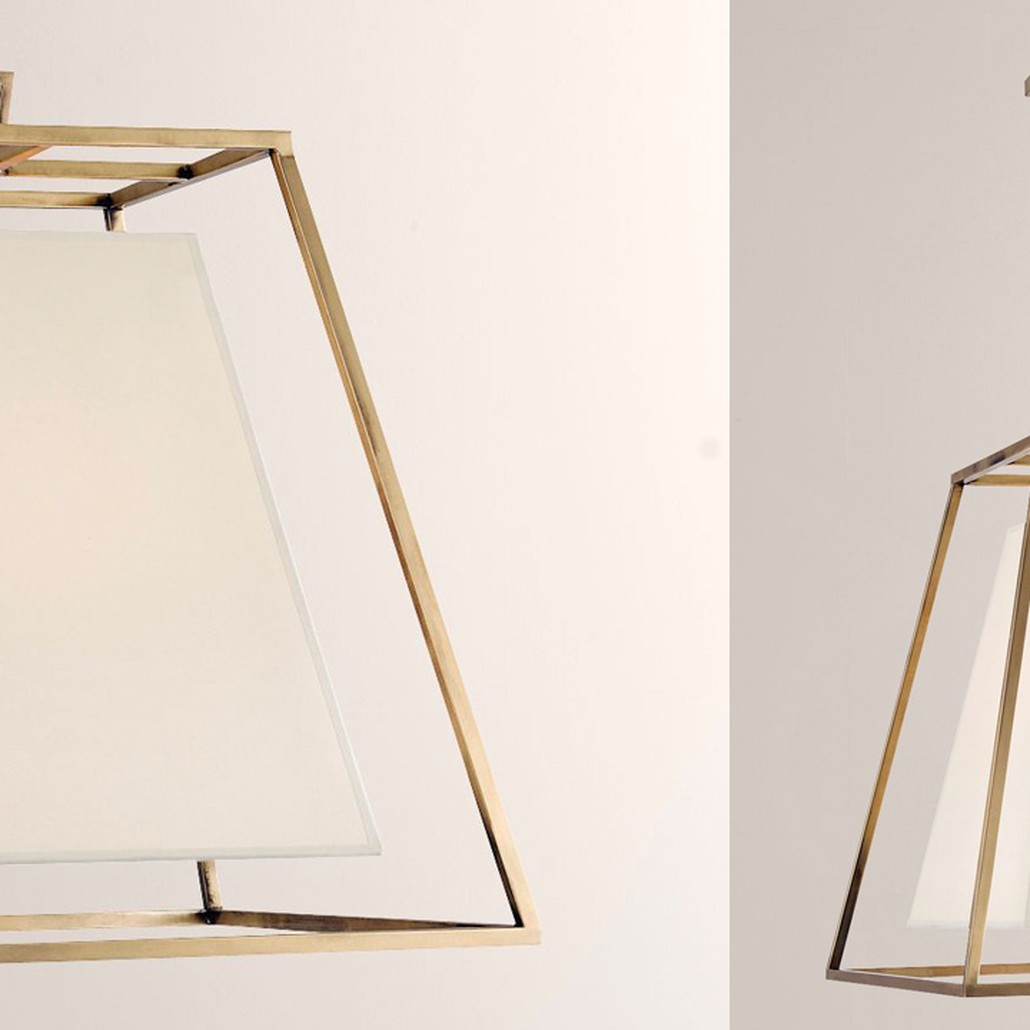 Люстра Geerte Chandelier brass