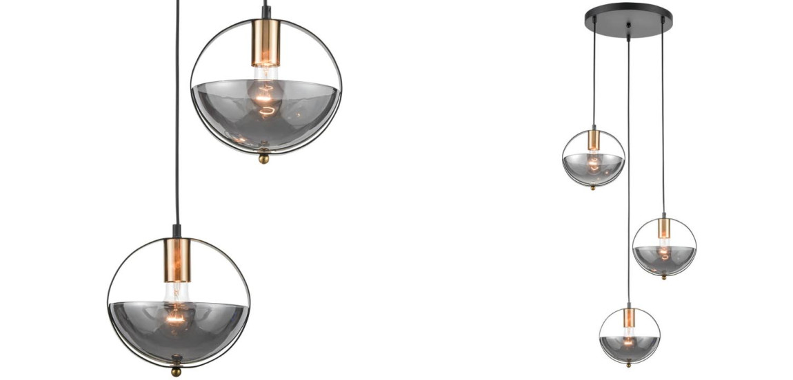 Люстра Gervais Chandelier smoky