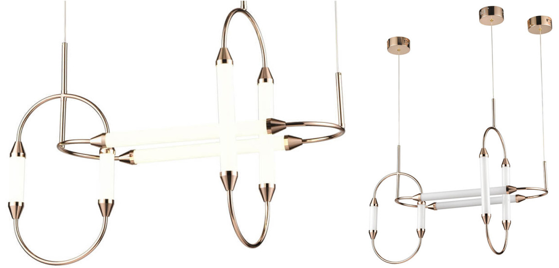 Люстра Giopato & Coombes CIRQUE chandelier Skyline Medium Gold