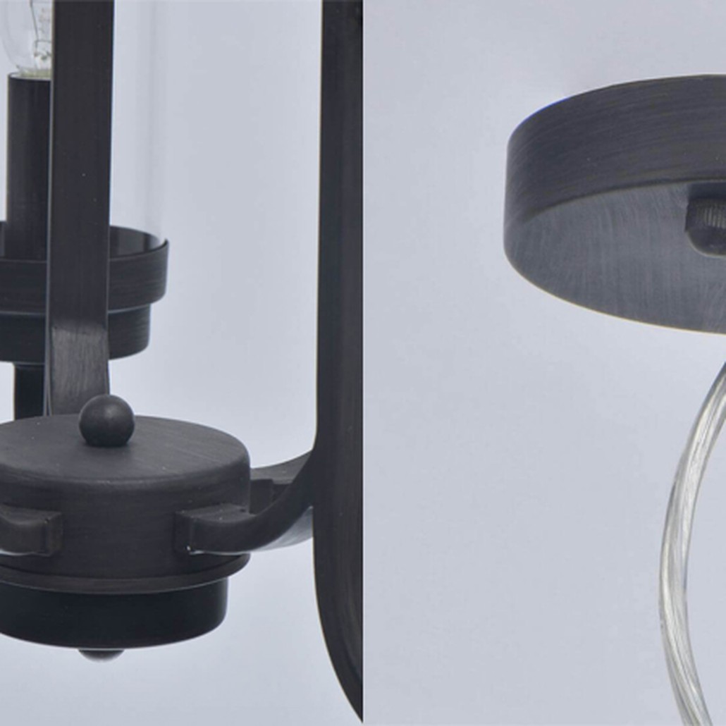 Люстра Glass Beaker lamps 5