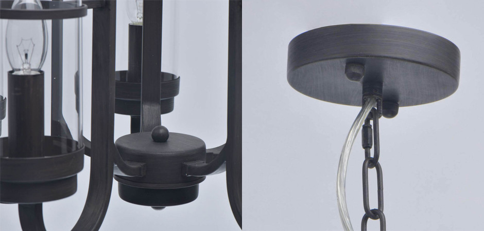 Люстра Glass Beaker lamps 5