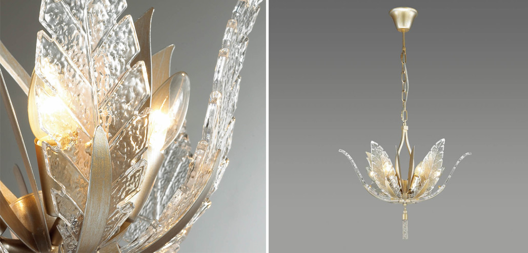 Люстра Glass Petals Chandelier 50