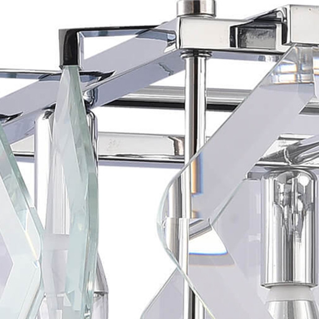 Люстра Glass Rhombus Lighting square