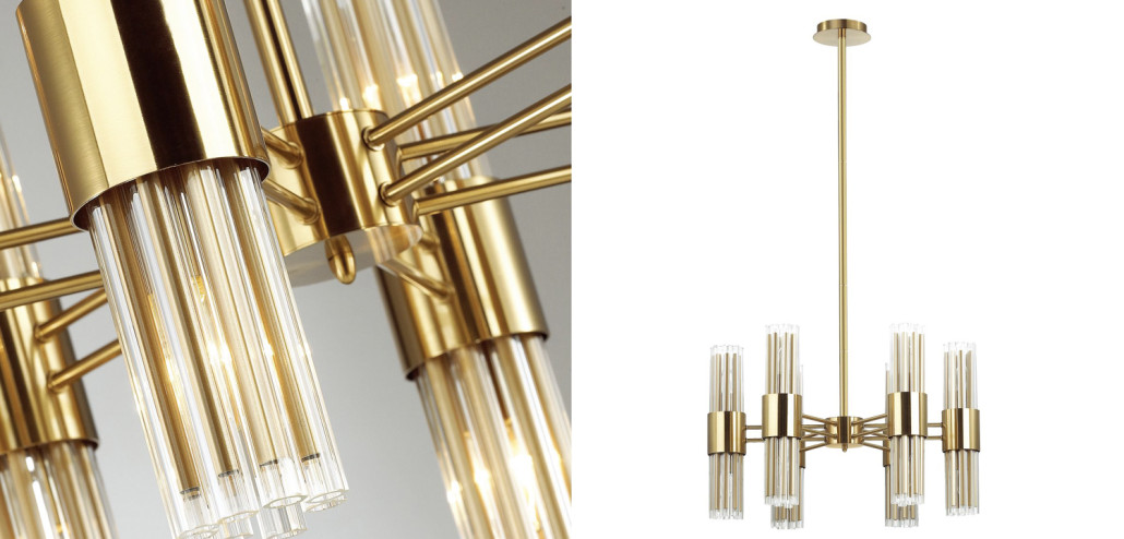 Люстра Glass Stripes In The Belt 12