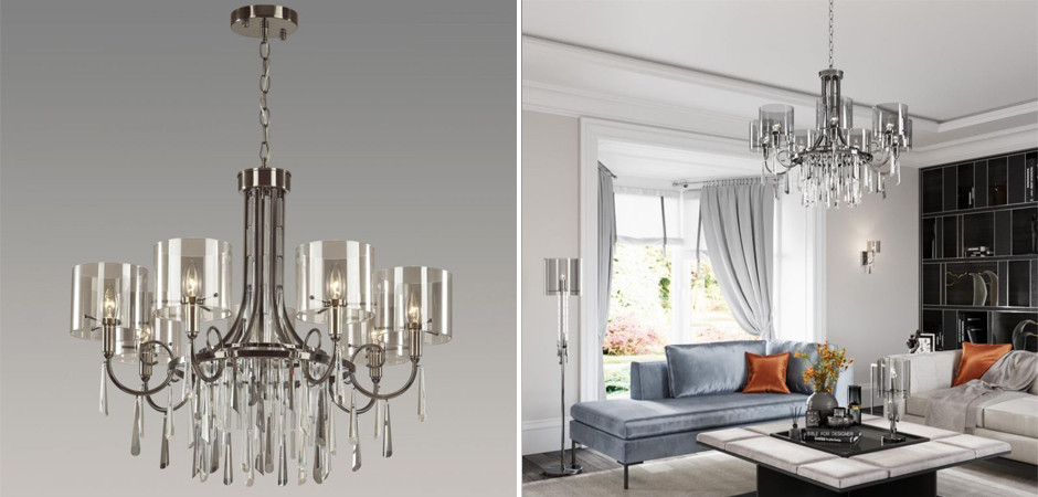 Люстра Glass World на 7 ламп