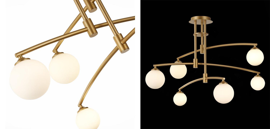 Люстра Glendon Chandelier 6 Balls