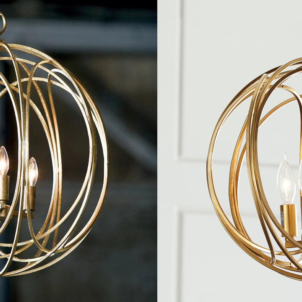 Люстра Golden Sphere Chandelier