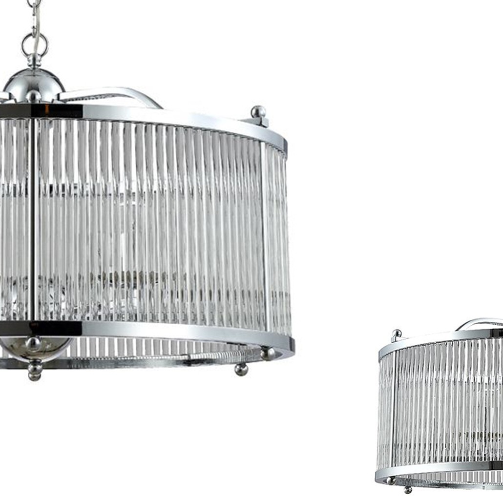 Люстра Gorden Chrome Chandelier