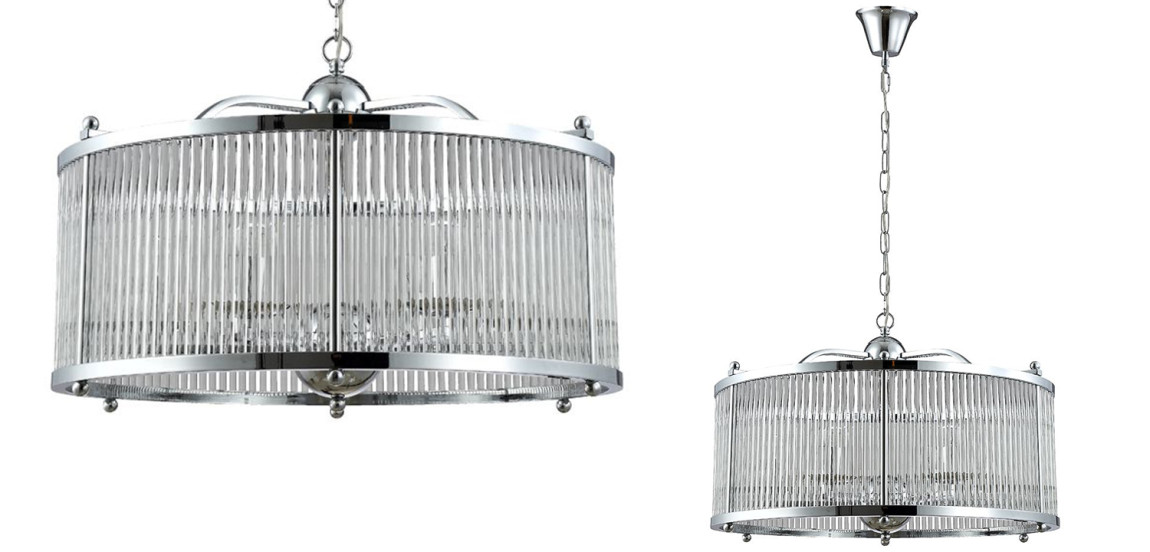 Люстра Gorden Chrome Chandelier
