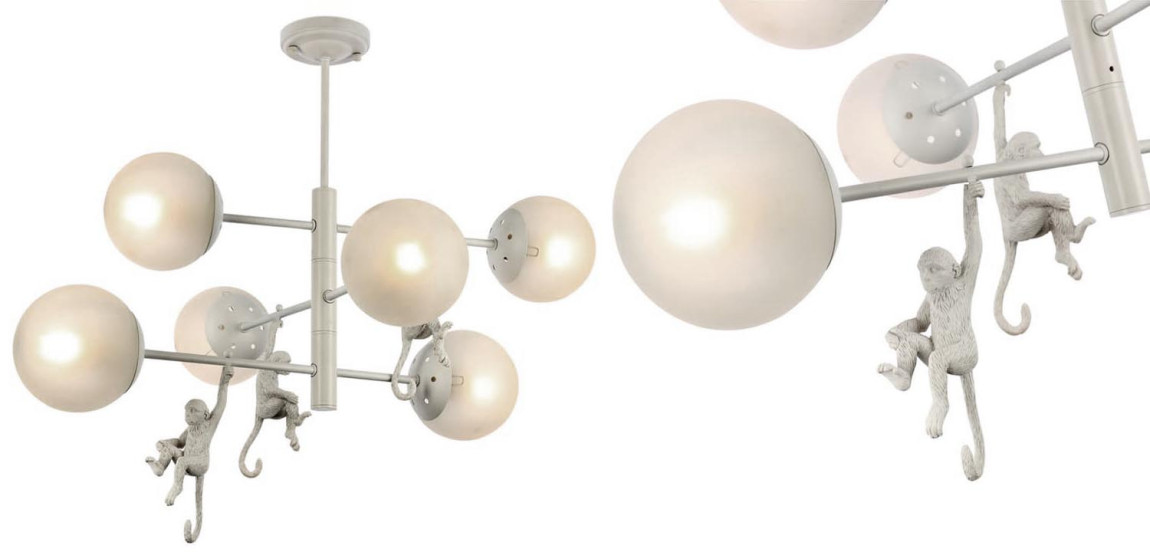 Люстра Hanging Monkey 6 lamp