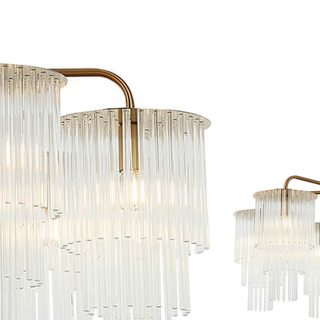 Люстра Harrison Chandelier gold 6 lamp