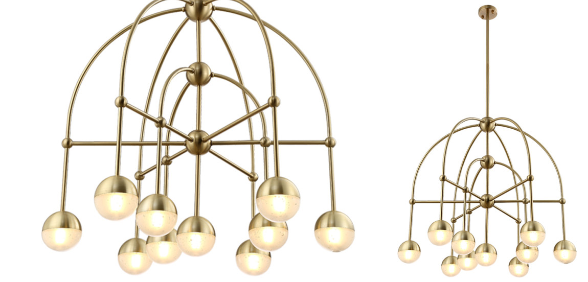 Люстра Heidy Bronze Chandelier 10