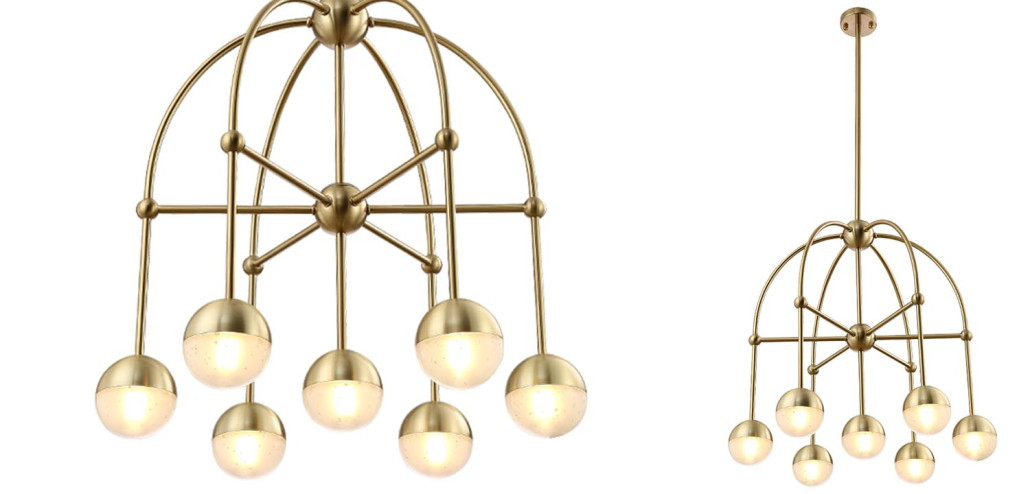 Люстра Heidy Bronze Chandelier 7