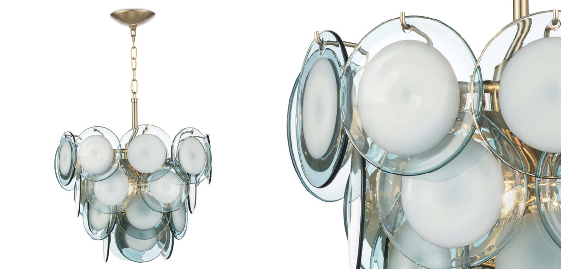 Люстра Ife Aqua Glass Chandelier
