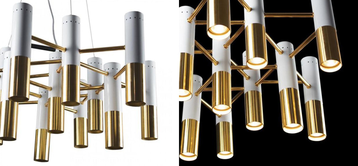 Люстра IKE Delightfull Pendant Белый цвет Диаметр 70 см