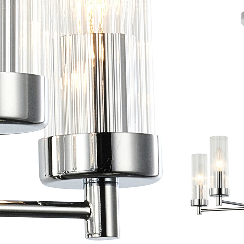 Люстра Jeanette Chandelier Chromium 46