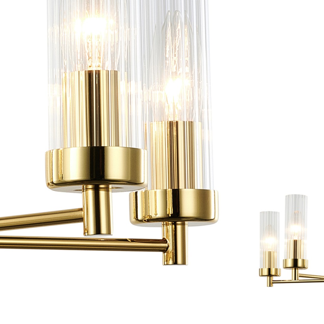 Люстра Jeanette Chandelier Gold 46