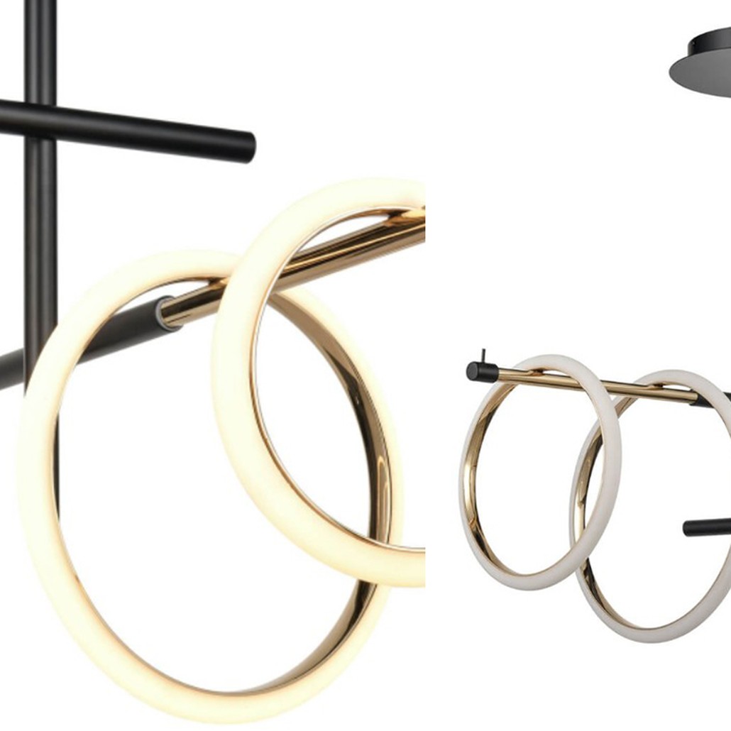 Люстра Jessenia Rings Chandelier 4